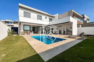 Casa com 4 suítes para venda e locação, condomínio alphaville - sjcampos/sp