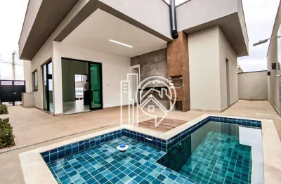 Casa com 3 dormitórios à venda, 152 m²- condomínio reserva rudá - são josé dos campos/sp