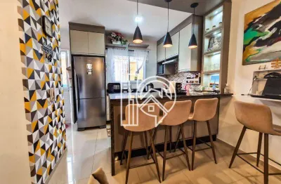 Casa com 2 dormitórios à venda, 69 m² - loteamento vila romana - jacareí/sp