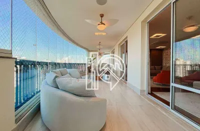 Apartamento de luxo com 4 suítes à venda, 360m² jardim aquarius - sjcampos/sp