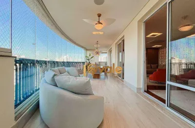 Apartamento de luxo com 4 suítes à venda, 360m² jardim aquarius - sjcampos/sp