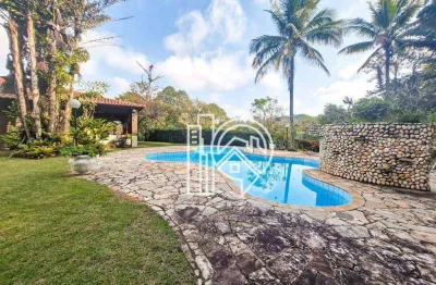 Chácara com 3 dormitórios à venda, 3500 m² - condomínio lagoinha - jacareí/sp