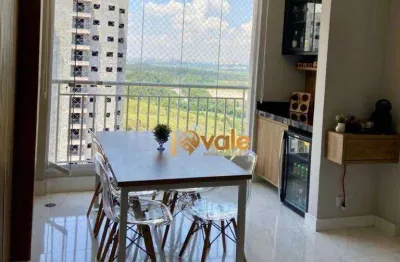 Apartamento com 2 dormitórios à venda, 61 m²- floradas arboville - jacareí/sp