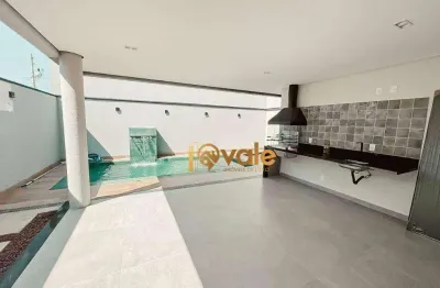 Casa com 2 dormitórios à venda, 220 m²- residencial malibu - caçapava/sp