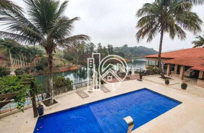 Chácara com 7 dormitórios à venda, 2500 m² - porto alpina - igaratá/sp