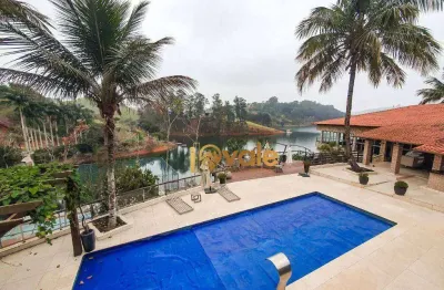 Chácara com 7 dormitórios à venda, 2500 m² - porto alpina - igaratá/sp