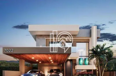 Casa com 3 dormitórios à venda, 253 m² - condomínio reserva rudá - são josé dos campos/sp