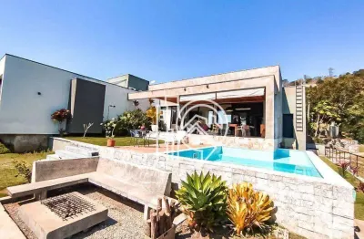 Casa 3 suítes à venda, 333 m²  - santa barbara - jambeirocasa com 3 dormitórios à venda, 333 m²  - recanto santa barbara - jambeiro/sp