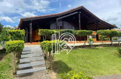 Chácara com 8 dormitórios à venda, 21000 m² - funil - igaratá/sp