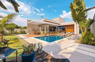 Casa com 3 suítes à venda, 350 m² condomínio reserva do paratehy - são josé dos campos/sp