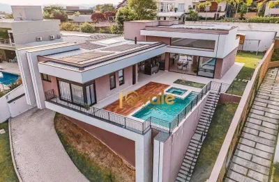 Casa com 4 dormitórios à venda, 422 m² condomínio reserva paratehy - sjcampos sp