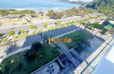 Cobertura com 4 suítes à venda, 310 m² - praia grande - ubatuba/sp