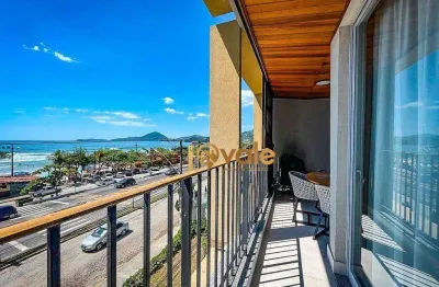 Apartamento com 2 suítes vista mar à venda, 72 m²- praia grande - ubatuba/sp