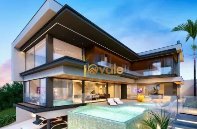 Casa com 6 suítes à venda, 631 m² - condomínio reserva do paratehy - são josé dos campos/sp