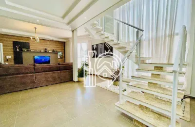 Casa com 3 dormitórios à venda, 256 m² - condomínio terras do vale - caçapava/sp