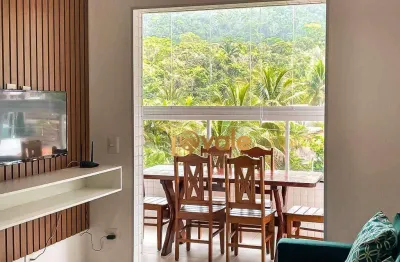 Apartamento com 2 dormitórios à venda, 64 m²- acarau - ubatuba/sp