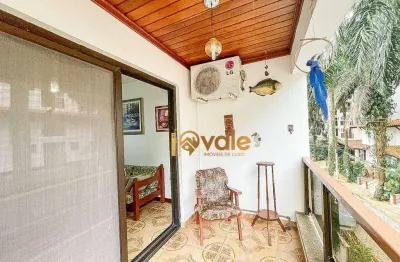 Cobertura com 4 dormitórios à venda, 157 m²- praia grande - ubatuba/sp