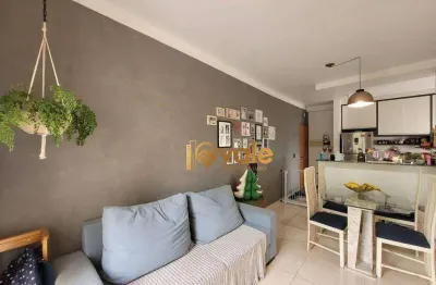 Apartamento com 2 dormitórios à venda, 60 m² - jardim jacinto - jacareí/sp