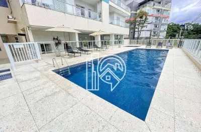Apartamento com 2 dormitórios à venda, 73 m²- praia grande - ubatuba/sp