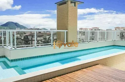 Apartamento com 2 dormitórios à venda, 72 m²- Praia Grande - Ubatuba/SP