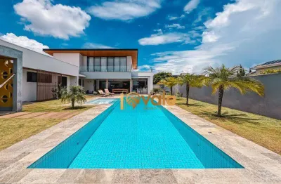 Casa térrea alto padrão com 5 suítes à venda, 550 m² Condomínio Serimbura SJCampos/SP