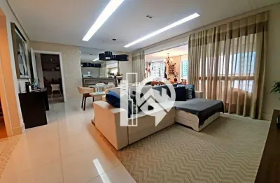 Apartamento de alto padrão com 4 suítes à venda, 183 m² - jardim aquarius - são josé dos campos/sp