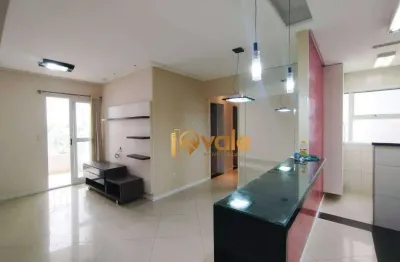 Apartamento com 3 dormitórios para alugar, 80 m² - Villa Branca - Jacareí/SP
