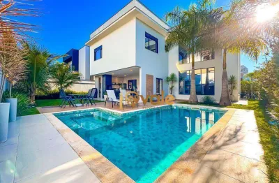 Casa de alto padrão no alphaville sjc: 400m², esquina, paisagismo e automação