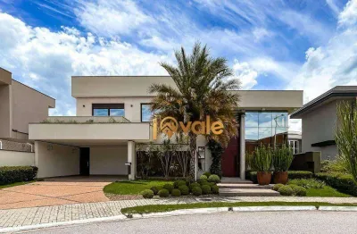 Casa em condomínio porta fechada com 4 suítes à venda, 440 m²  condomínio jardim do golfe 3 - são josé dos campos/sp