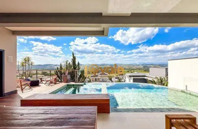 Casa de Luxo com Vista para a Serra da Mantiqueira com 5 dormitórios à venda, 615 m² - Condomínio Residencial Jaguary - São José dos Campos/SP
