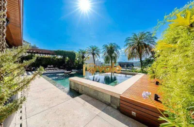 Refúgio moderno no condomínio jaguary: casa com arquitetura contemporânea e integração a natureza