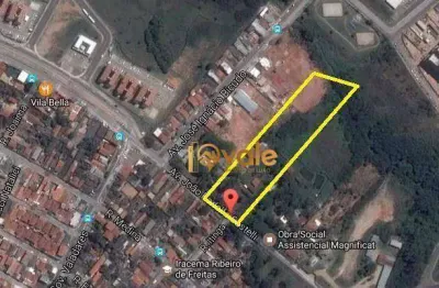 Área à venda, 10143 m² por r$ 395,00 o m² - putim - são josé dos campos/sp