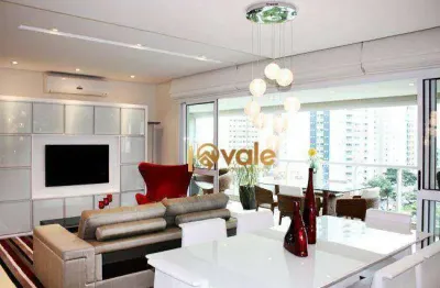 Apartamento com 4 dormitórios à venda, 183 m² - jardim aquarius - são josé dos campos/sp