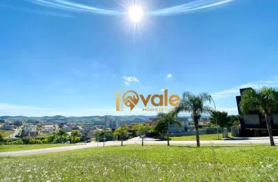 Lindo terreno de esquina voltado para serra da mantiqueira à venda, alphaville i, sj campos.