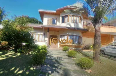 Excelente casa em  condomínio villas de santana, fechado com 5 dormitórios à venda, 320 m² - jardim altos de santana ii - jacareí/sp