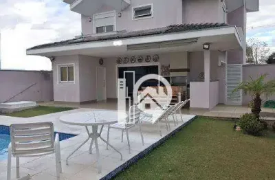 Casa com 3 dormitórios à venda - condomínio sunset garden - jacareí/sp