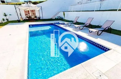 Casa com 5 dormitórios à venda, 490 m² por r$ 4.500.000,00 - condomínio reserva do paratehy - são josé dos campos/sp