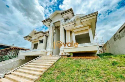 Linda casa em construção à venda com 4 suítes  - condomínio reserva do paratehy - são josé dos campos/sp