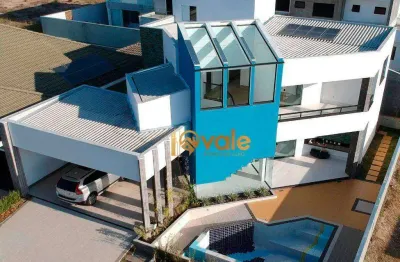 Casa com 3 dormitórios à venda, 320 m²- condomínio loteamento reserva da barra - são josé dos campos/sp