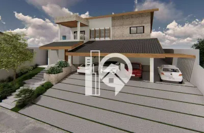 Casa à venda, 450 m² por r$ 5.000.000,00 - condomínio reserva do paratehy - são josé dos campos/sp