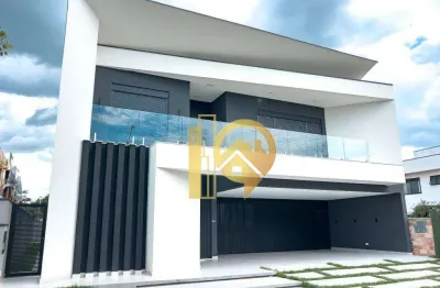 Casa em condomínio moderna com 4 suítes à venda, 400 m² jardim do golfe 3 - sjcampos/sp