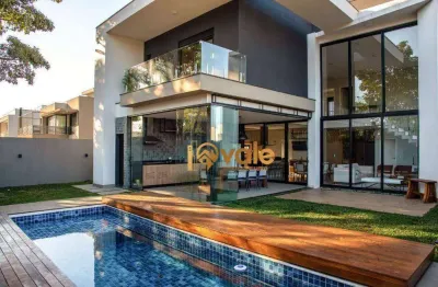 Oportunidade jardim do golfe - casa de luxo completa 4 suites, são josé dos campos  dos campos - sp