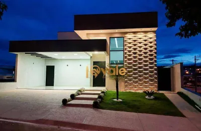 Casa com 3 dormitórios, 152 m² - condomínio terras do vale - caçapava/sp