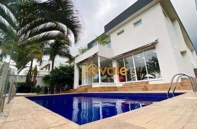 Casa com vista livre, 4 suítes à venda, condomínio alphaville ii - são josé dos campos/sp - ca2380