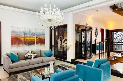 Casa com 4 dormitórios à venda, 405 m²- jardim altos de santana ii - jacareí/sp