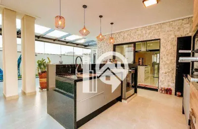 Casa em condomínio de luxo com 3 dormitórios à venda, 328 m² condomínio alphaville ii - sjcampos/sp