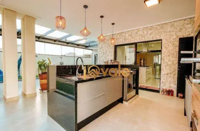 Casa em condomínio de luxo com 3 dormitórios à venda, 328 m² condomínio alphaville ii - sjcampos/sp