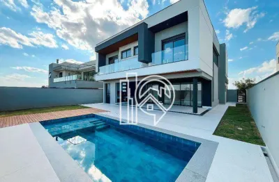 Casa com 4 dormitórios à venda, 400 m² - condomínio residencial alphaville i - são josé dos campos/sp