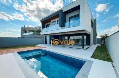 Casa com 4 dormitórios à venda, 400 m² - condomínio residencial alphaville i - são josé dos campos/sp