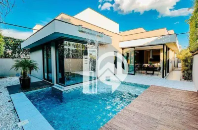 Casa condomínio mobiliada com 3 suítes à venda, 250 m² jardim do golfe 3 - sjcampos/sp